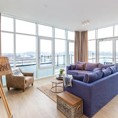 Апартаменты Dockside Travemuende Любек